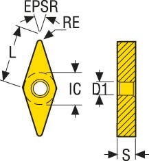 SKÄR VNMG160408-M1 883